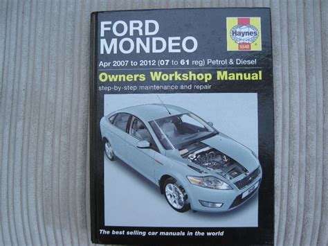 Haynes Ford Mondeo Mk4 Service And Repair Manual Pdf Ford Mondeo PDF