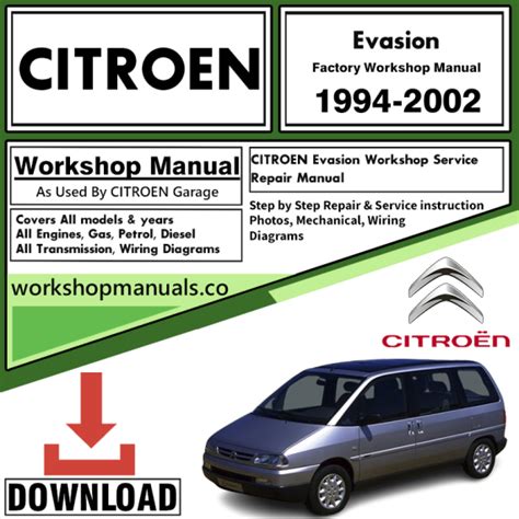 Haynes Repair Manual Citroen Evasion - Doc-Up Com PDF PDF