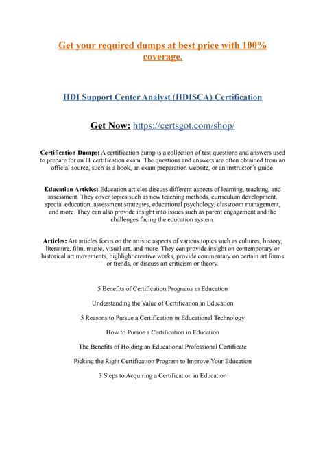 Hdi Support Center Analyst Certification Exam Answers PDF