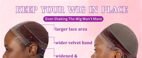 Headbands can help to keep your wig in place.