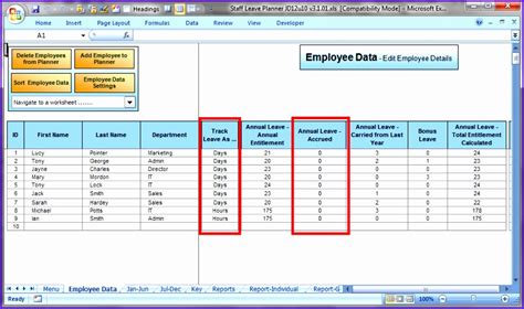 Headcount Planning Template Excel