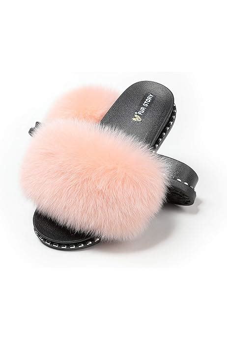 Heading: Elevate Your Style and Comfort with Alluring Furry Slides