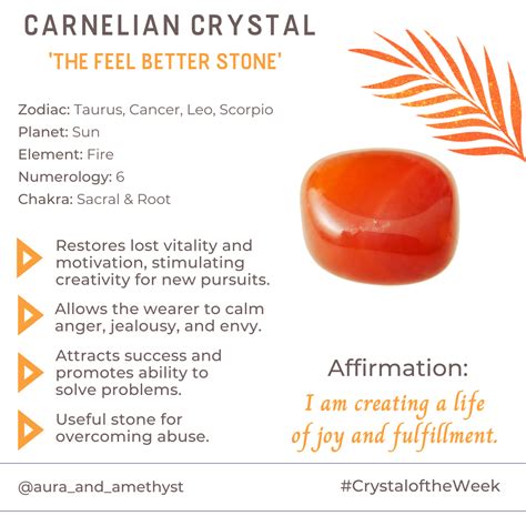 Healing Benefits of Carnelian: A Stone for Vitality, Confidence, and Creativity