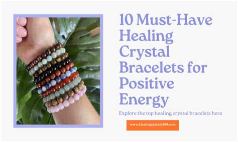 Healing Crystal Bracelets: A Journey into Energy, Wellness, and Style