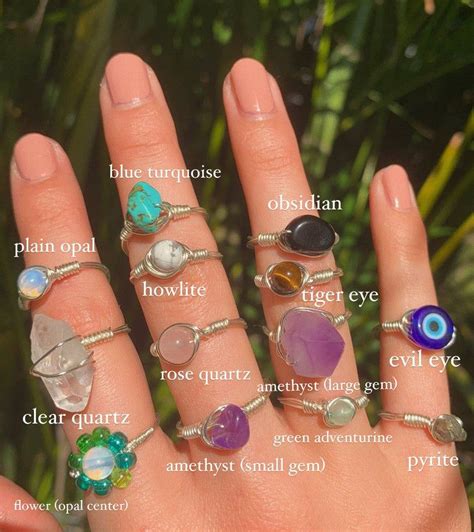 Healing Crystal Rings: Adorn Yourself with Ancient Wisdom and Energetic Healing