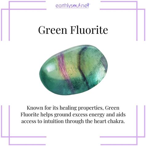 Healing Powers of Green Fluorite