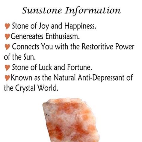 Healing Properties of Sunstone Rings