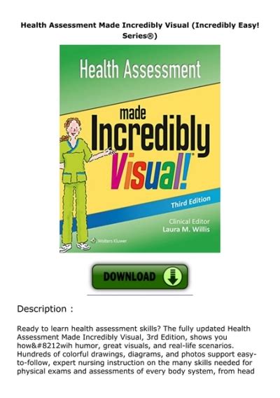 Health Assessment Made Incredibly Visual Incredibly Easy Series Doc