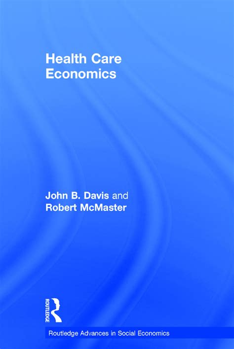 Health Care Economics 1st Edition PDF