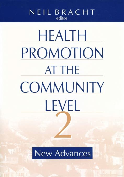 Health Promotion at the Community Level: New Advances Ebook Epub