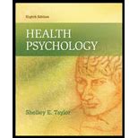 Health Psychology 8th Edition Shelley Taylor Ebook PDF