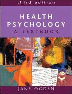 Health Psychology A Textbook 3rd Edition Kindle Editon