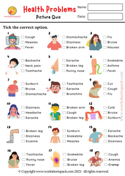 Health Quiz For Kids Questions And Answers PDF