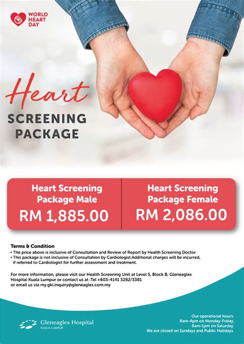 Health Screening Packages: