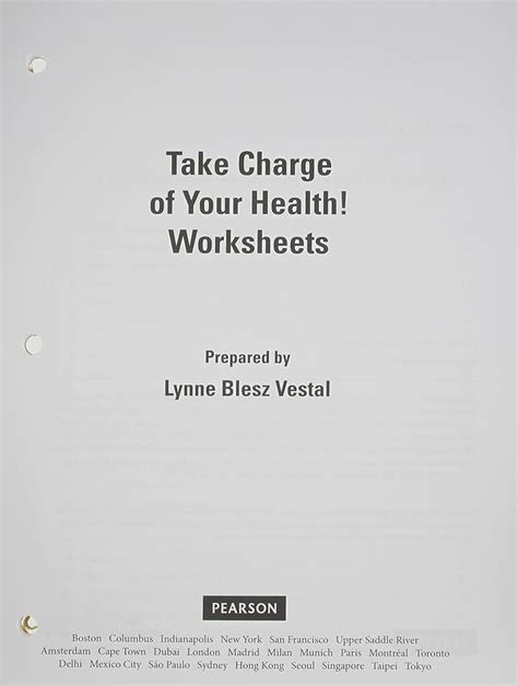 Health The Basics Green Edition with Take Charge of Your Health Worksheets 9th Edition PDF