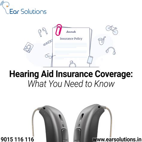 Hearing Aid Insurance Coverage: Everything You Need to Know