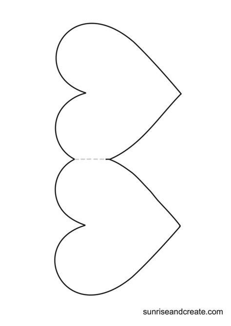 Heart Cutouts Printable