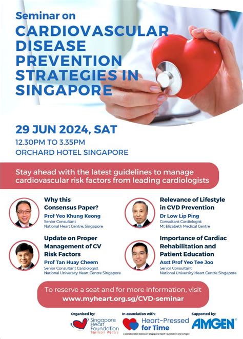 Heart Health in Singapore: A Comprehensive Guide by the Singapore Heart Foundation