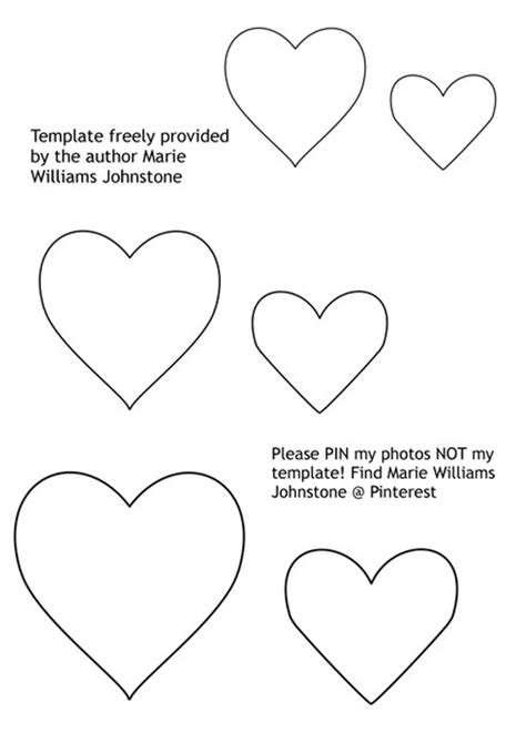 Heart Template Sewing