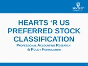 Hearts R Us Preferred Stock Classification Solution Kindle Editon