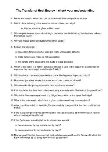 Heat Transfer Questions And Answers Epub