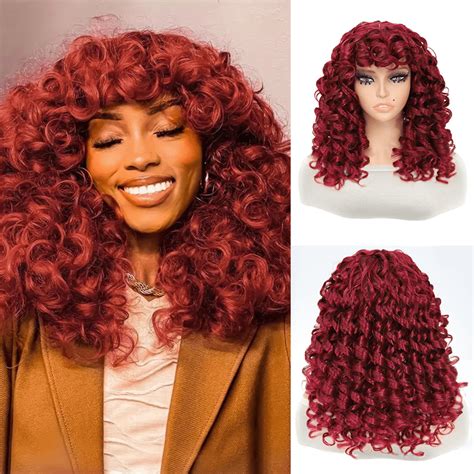 Heat-Resistant Synthetic Wigs: