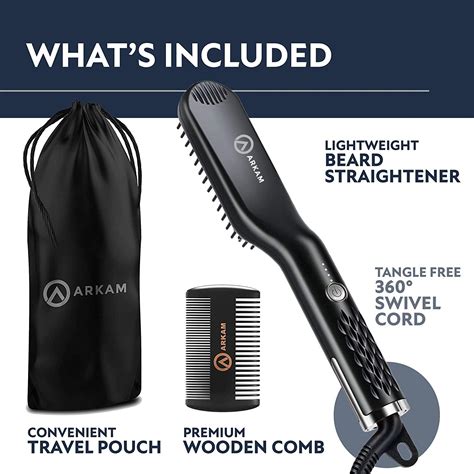 Heated Beard Straightener: Unlock a Perfectly Groomed Beard with Ease