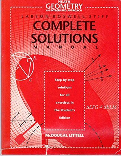 Heath Geometry An Integrated Approach Answers Reader