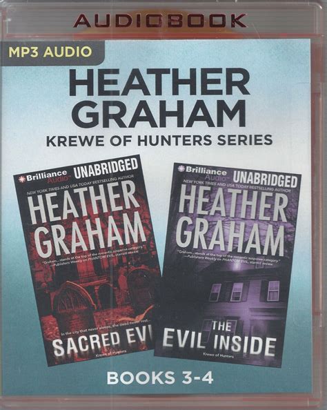 Heather Graham Krewe of Hunters Series Books 3-4 Sacred Evil and The Evil Inside Epub