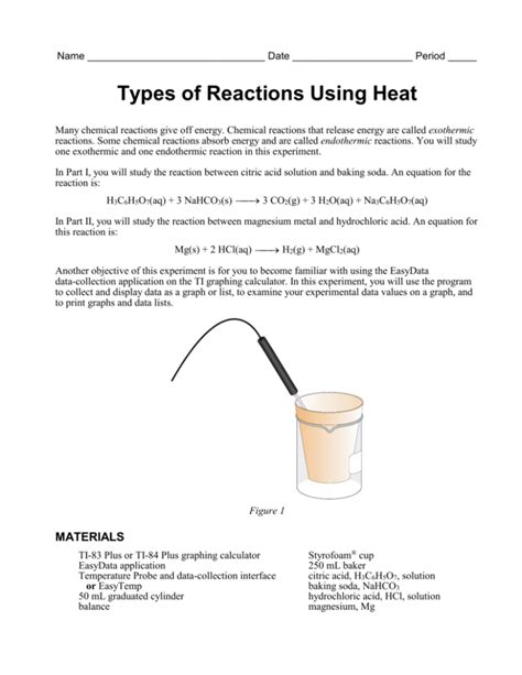 Heats Of Reaction Lab Answer Key Epub