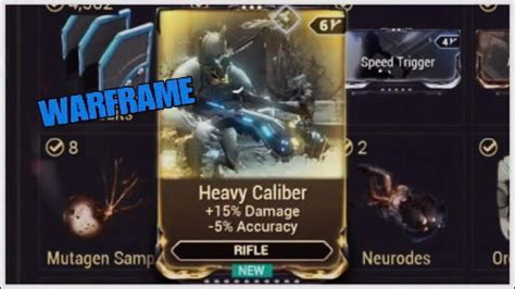 Heavy Caliber Warframe: Unlocking the True Potential of Your Arsenal