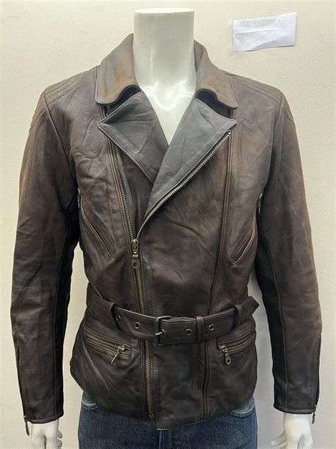 Heavy Leather Jacket: