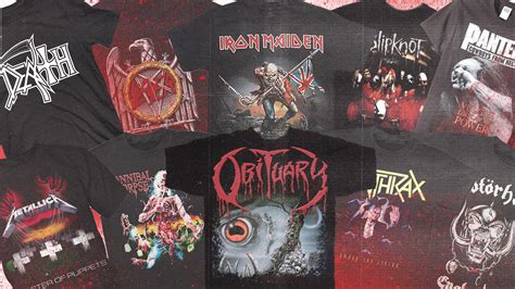 Heavy Metal Band T-shirts: The Ultimate Guide