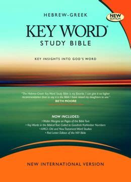 Hebrew Greek Key Word Study Bible NIV PDF