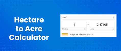 Hectares to Acres: A Comprehensive Guide for Conversion and Calculation