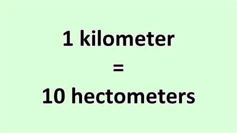 Hectometer to Kilometer: Convert Distances with Ease