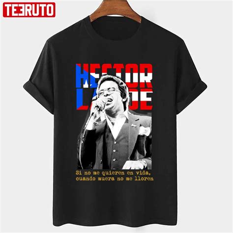 Hector Lavoe Shirt: An Essential Piece for Salsa Enthusiasts