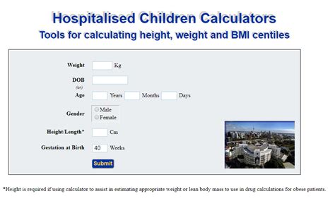 Height Estimator for Medical Professionals