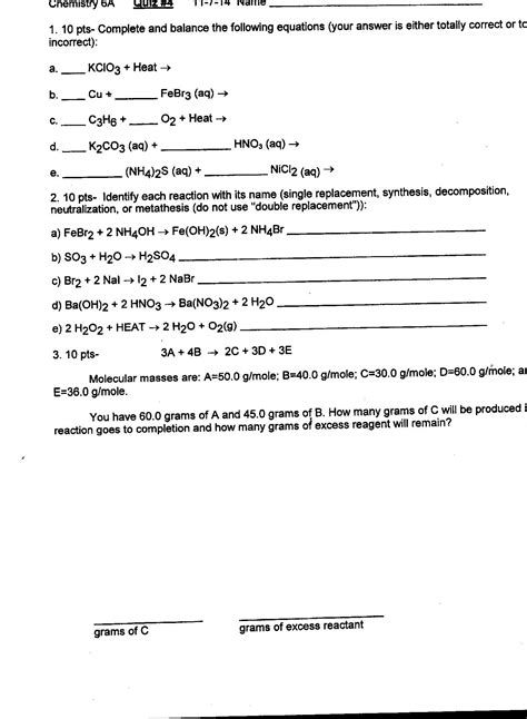 Hein Laboratory Manual Answers Doc