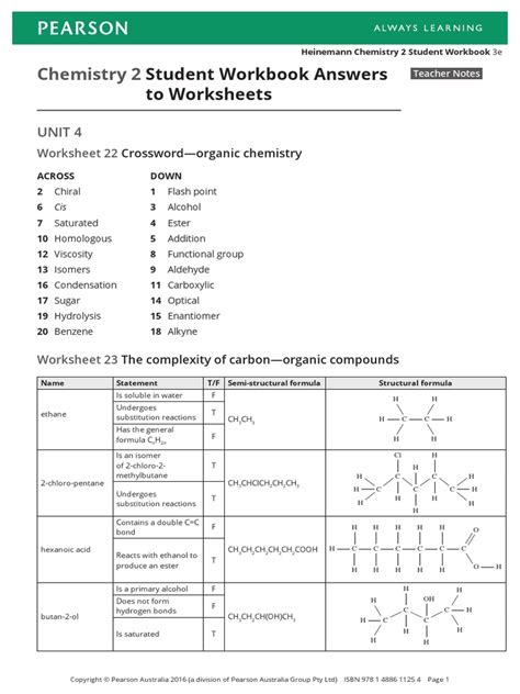 Heinemann Chemistry 2 Chapter Worked Solutions Kindle Editon