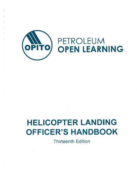 Helicopter Landing Officer Training Manual Ebook Kindle Editon
