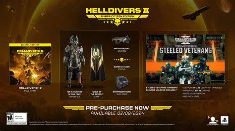 Helldivers: Super Citizen Edition - The Ultimate Cooperative Shooter for 2023