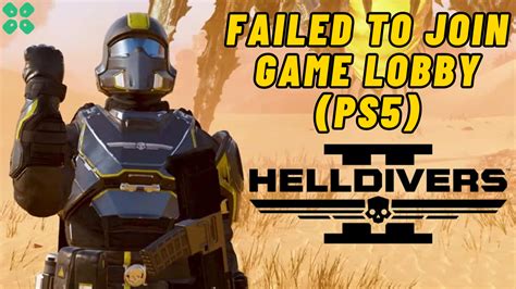 Helldivers 5,000,000 Players Failed to Join Game Lobby