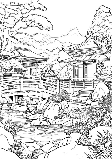 Hello Japan Tourist Coloring Book for Adult Adult Activity Book PDF