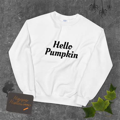 Hello Pumpkin Sweatshirt: The Perfect Fall Essential