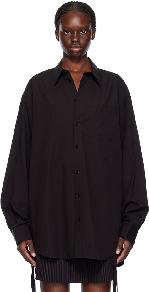 Helmut Lang Black Shirt: The Epitome of Minimalist Chic and Cultural Cachet