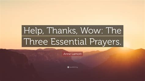 Help Thanks Wow The Three Essential Prayers Epub