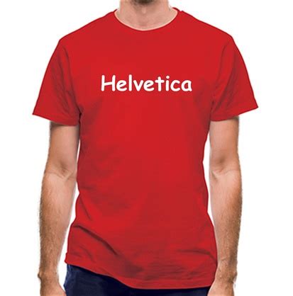 Helvetica T-Shirts: A Timeless Classic