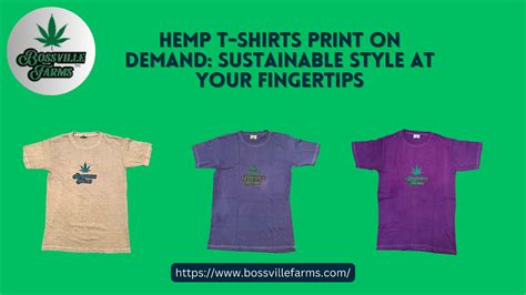 Hemp T-Shirts: A Sustainable and Stylish Choice for the Planet and Your Wardrobe