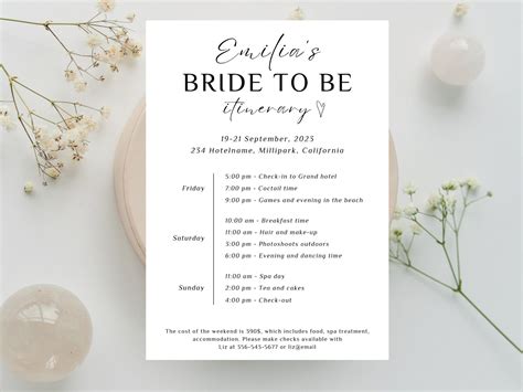 Hen Do Invite Template